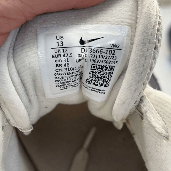 Nike Air Max Solo Summit White Malachite Athletic Running Shoes Size 13 DX3666 - Picture 10 of 10